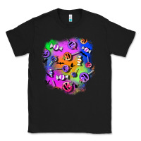 Black halloween candy patches 1 Classic Tee - BundleAndBundleShop