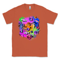 Copper halloween candy patches 1 Classic Tee - BundleAndBundleShop