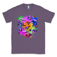 Lavender halloween candy patches 1 Classic Tee - BundleAndBundleShop
