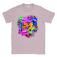 Lilac halloween candy patches 1 Classic Tee - BundleAndBundleShop