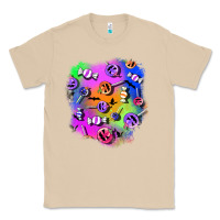 Mushroom halloween candy patches 1 Classic Tee - BundleAndBundleShop