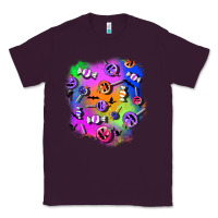 Plum halloween candy patches 1 Classic Tee - BundleAndBundleShop