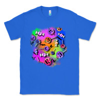 True Royal halloween candy patches 1 Classic Tee - BundleAndBundleShop