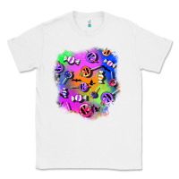 White halloween candy patches 1 Classic Tee - BundleAndBundleShop