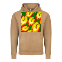Vintage Camel softball fire ball seamless pattern Vintage Hoodie - BundleAndBundleShop
