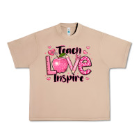 Burro teach love inspire teacher valentines day Urban Heavy Tee - LillyAllenDesigns