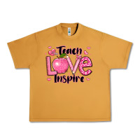 Peanut Butter teach love inspire teacher valentines day Urban Heavy Tee - LillyAllenDesigns