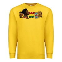 Lemon power juneteenth Premium Sweatshirt - FaDigitalArtStudio