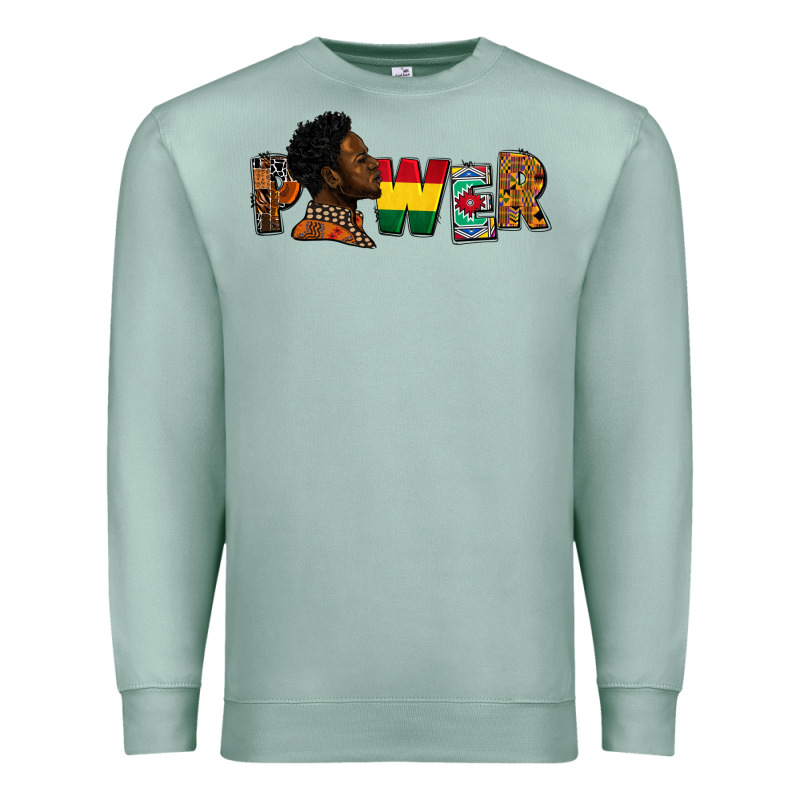 Power Juneteenth Premium Sweatshirt by FaDigitalArtStudio | Teevron