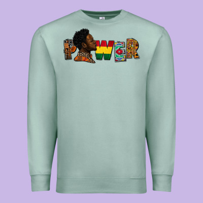 Power Juneteenth Premium Sweatshirt Designed By Fadigitalartstudio