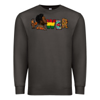 Smoke power juneteenth Premium Sweatshirt - FaDigitalArtStudio