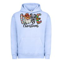 Pigment Grape Ice Love Christmas Santa Urban Hoodie - CowhideDigitalArt