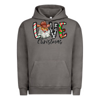 Pigment Tornado Love Christmas Santa Urban Hoodie - CowhideDigitalArt