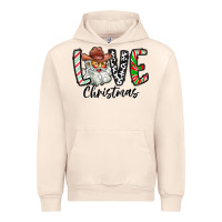 Sandshell Love Christmas Santa Urban Hoodie - CowhideDigitalArt