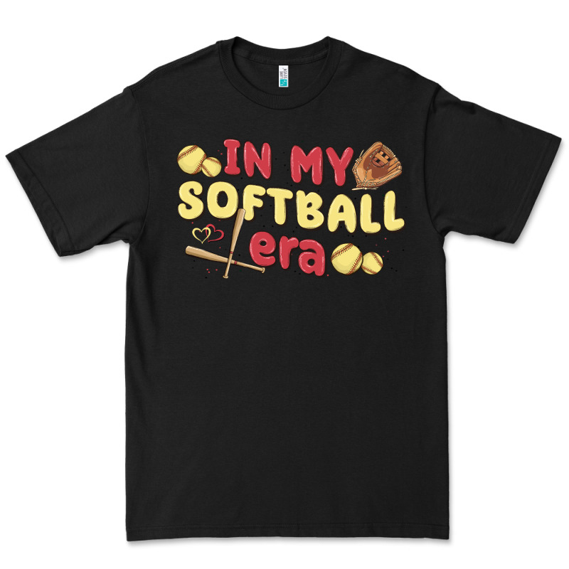 In My Softball Era Premium Tee by MaliasSmallBusiness | Teevron