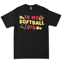 Black in my softball era Premium Tee - MaliasSmallBusiness