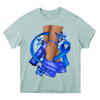 Arona colon cancer heels Heavy Core Tee - NancyCooperArtShop