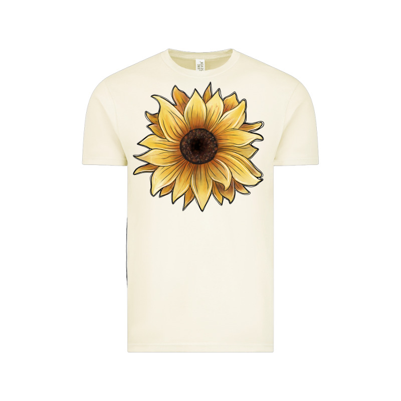 Watercolor Sunflower Vintage Tee by JahusDesignShop | Teevron