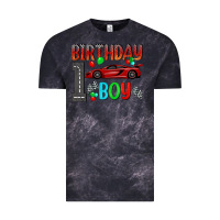 Cloud Black birthday boy 1 Vintage Tee - BundleAndBundleShop