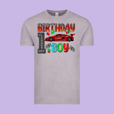 Birthday Boy 1 Vintage Tee Designed By Bundleandbundleshop