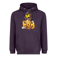 Plum Mom life Mother's Day Heavyweight Hoodie - FaDigitalArtStudio