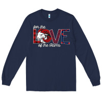 Navy For the Love of the Rams Long Sleeve Tee - Bettercallsaul