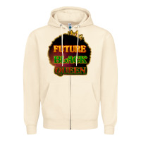 Sandshell Future black queen Zipper Hoodie - HowdyJamesFarm