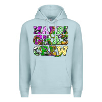 Blue Mist mardi gras crew olivia Premium Hoodie - OliviaCreatesArt