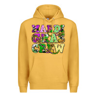 Mustard mardi gras crew olivia Premium Hoodie - OliviaCreatesArt