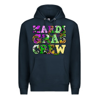 Navy mardi gras crew olivia Premium Hoodie - OliviaCreatesArt