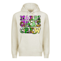 Oatmeal Heather mardi gras crew olivia Premium Hoodie - OliviaCreatesArt