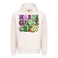 Pale Pink mardi gras crew olivia Premium Hoodie - OliviaCreatesArt