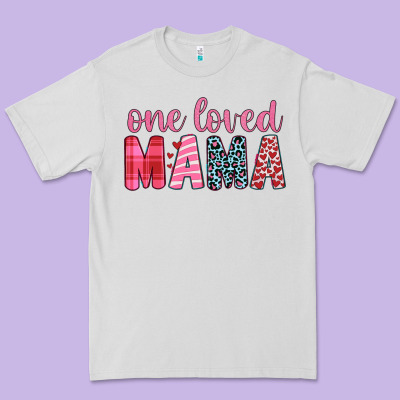 One Loved Mama Premium Tee Designed By Jahusdesignshop