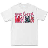 White one loved mama Premium Tee - JahusDesignShop