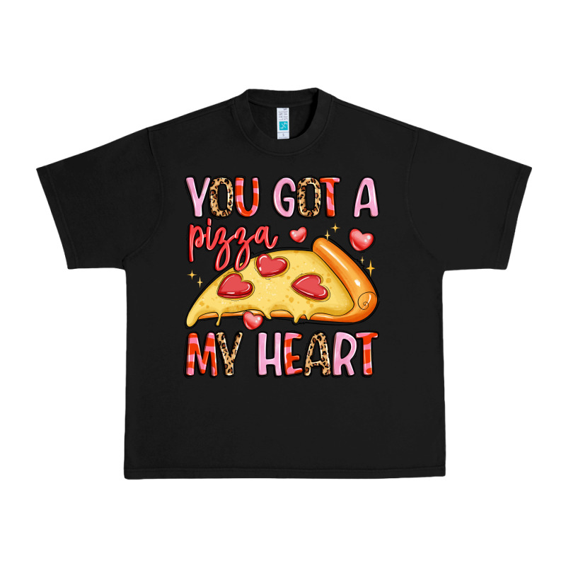 You Got A Pizza My Heart Urban Heavy Tee by LillyAllenDesigns | Teevron