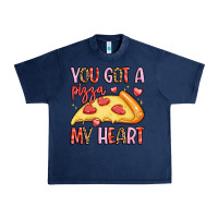 Navy you got a pizza my heart Urban Heavy Tee - LillyAllenDesigns