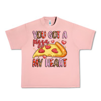 Salmon you got a pizza my heart Urban Heavy Tee - LillyAllenDesigns
