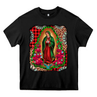 Black our lady of guadalupe christmas Heavy Core Tee - Jasminsmagicworld