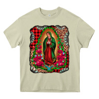 Mossy our lady of guadalupe christmas Heavy Core Tee - Jasminsmagicworld