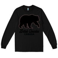 Black British Cloumbia Canada Long Sleeve Tee - Bettercallsaul