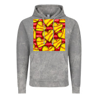 Cloud Rock softball hearts seamless pattern Vintage Hoodie - BundleAndBundleShop