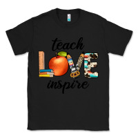 Black teach love inspıre Classic Tee - JahusDesignShop