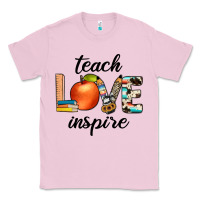 Bubblegum Pink teach love inspıre Classic Tee - JahusDesignShop