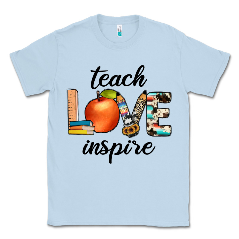 Teach Love Inspıre Classic Tee by JahusDesignShop | Teevron