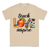 Mushroom teach love inspıre Classic Tee - JahusDesignShop