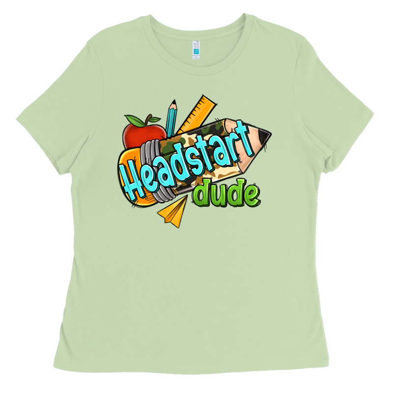 Headstart Dude Ladies Tee by Jasminsmagicworld | Teevron