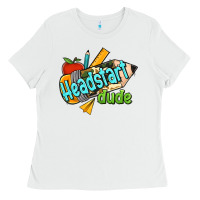 White headstart dude Ladies Tee - Jasminsmagicworld