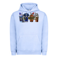 Pigment Grape Ice Police Coffee Urban Hoodie - CowhideDigitalArt