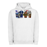 Pigment Lunar Rock Police Coffee Urban Hoodie - CowhideDigitalArt