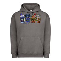 Pigment Tornado Police Coffee Urban Hoodie - CowhideDigitalArt